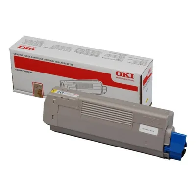 Tonerpatrone Gelb OKI C610 Original 6000 Seiten