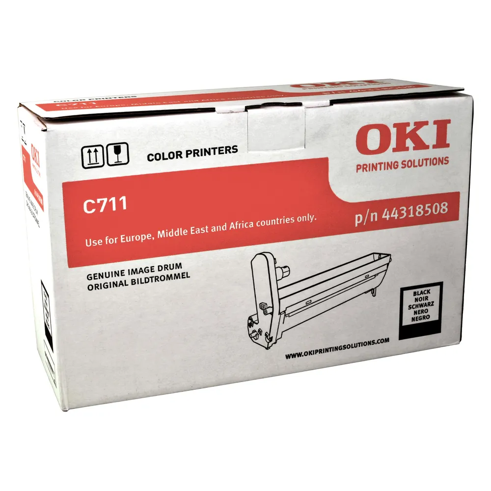 Original OKI C711 LED Toner Schwarz für 20000 Seiten