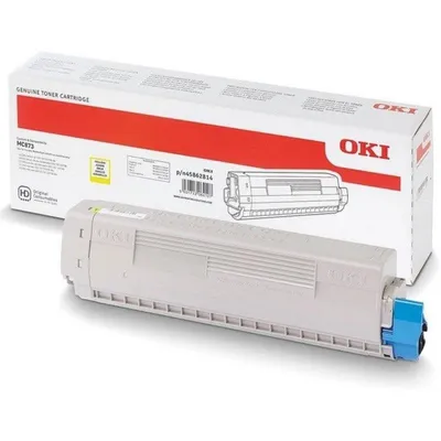 Original-Tonerpatrone Oki 45862814 Gelb