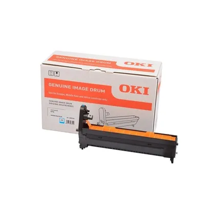 OKI Original-Toner-Cartridge Cyan für Drucker ES7412