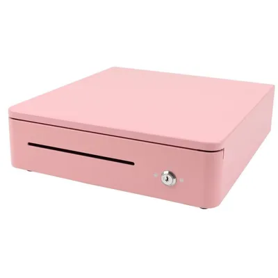 Kassenlade Olympia S330 Pink Metall 4 Scheinfächer 8 Münzfächer Hochsicherheit