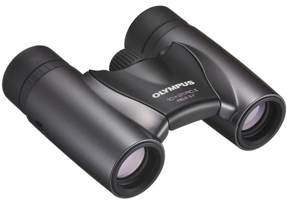 Olympus Fernglas 10x21 RC II Dunkelsilber