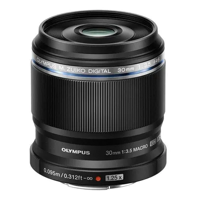 Objektiv Olympus M.Zuiko Digital ED 30mm f/3.5 Makro Micro Four Thirds Schwarz