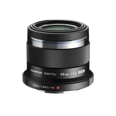 Objektiv Olympus M.Zuiko 45 mm f/1.8 Micro Four Thirds Autofokus Schwarz