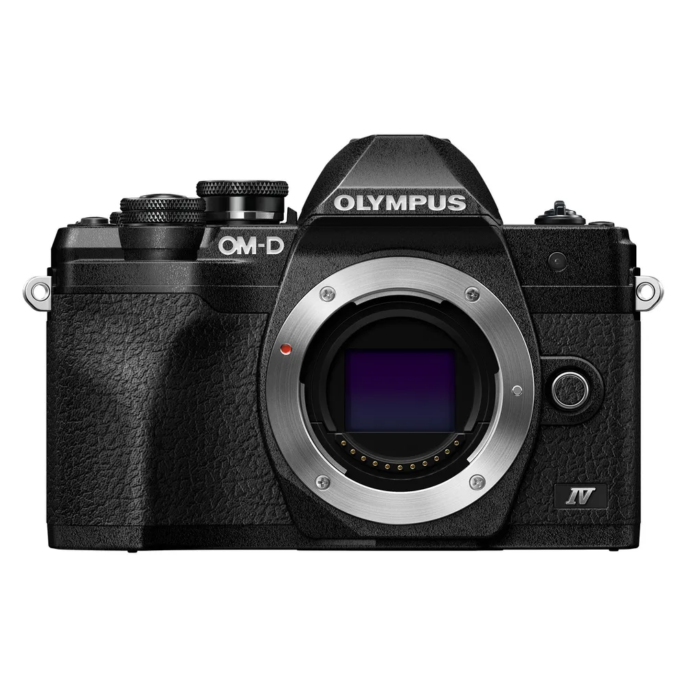 Spiegellose Kamera Olympus OM-D E-M10 Mark IV Gehäuse 20.3MP 4K Ultra HD WiFi Bluetooth