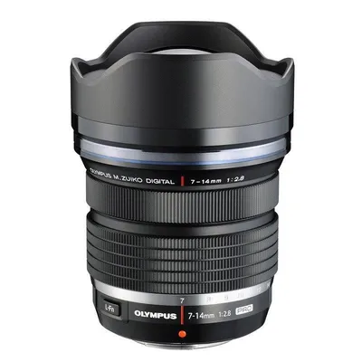 Objektiv Olympus M.Zuiko ED 7-14 mm F2.8 PRO Bildstabilisierung Micro Four Thirds Bajonett