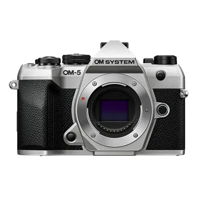 Digitalkamera OM System OM-5 Mark II 20,4MP Silber Touchscreen UHD 4K Staubschutz IP53