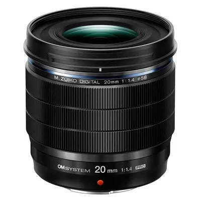 Objektiv OM SYSTEM M.Zuiko Digital ED 20mm F1.4 PRO Micro Four Thirds Autofokus