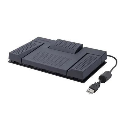Transkriptionspedal OM System RS28N USB 3 Pedale Anthrazit professionell