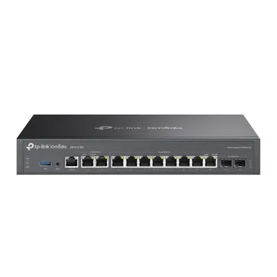 TP-Link Omada ER7412-M2 Ethernet-WAN-Router (2,5 Gbit/s), 7 RJ-45-Ports, erweiterte Sicherheit