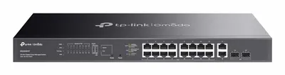 Switch TP-Link Omada ES220GMP Managed L2 18-Port Gigabit PoE+ Rackmontage