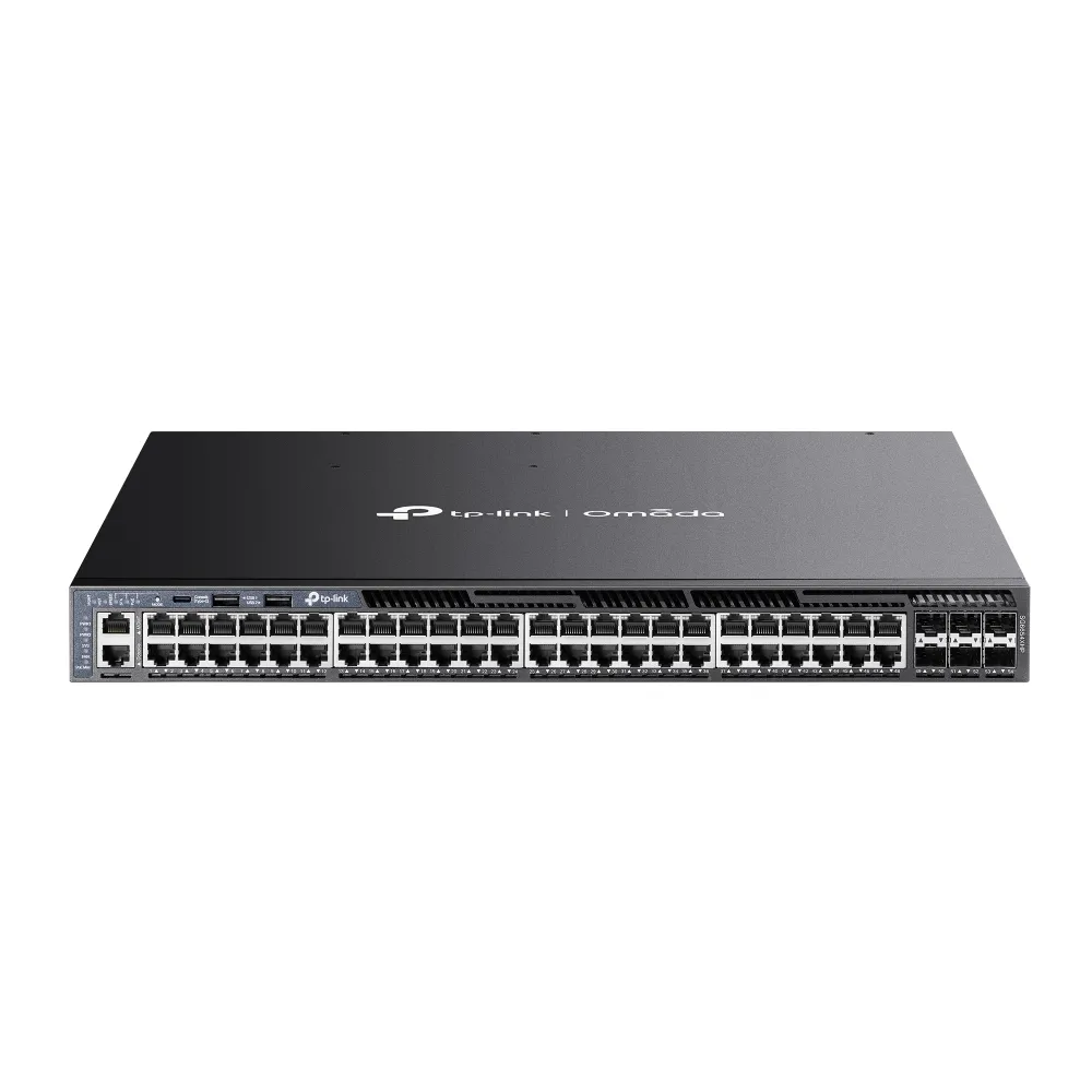 Netzwerk Switch TP-Link Omada SG6654XHP 48 Ports 1U Rack PoE Managed L3