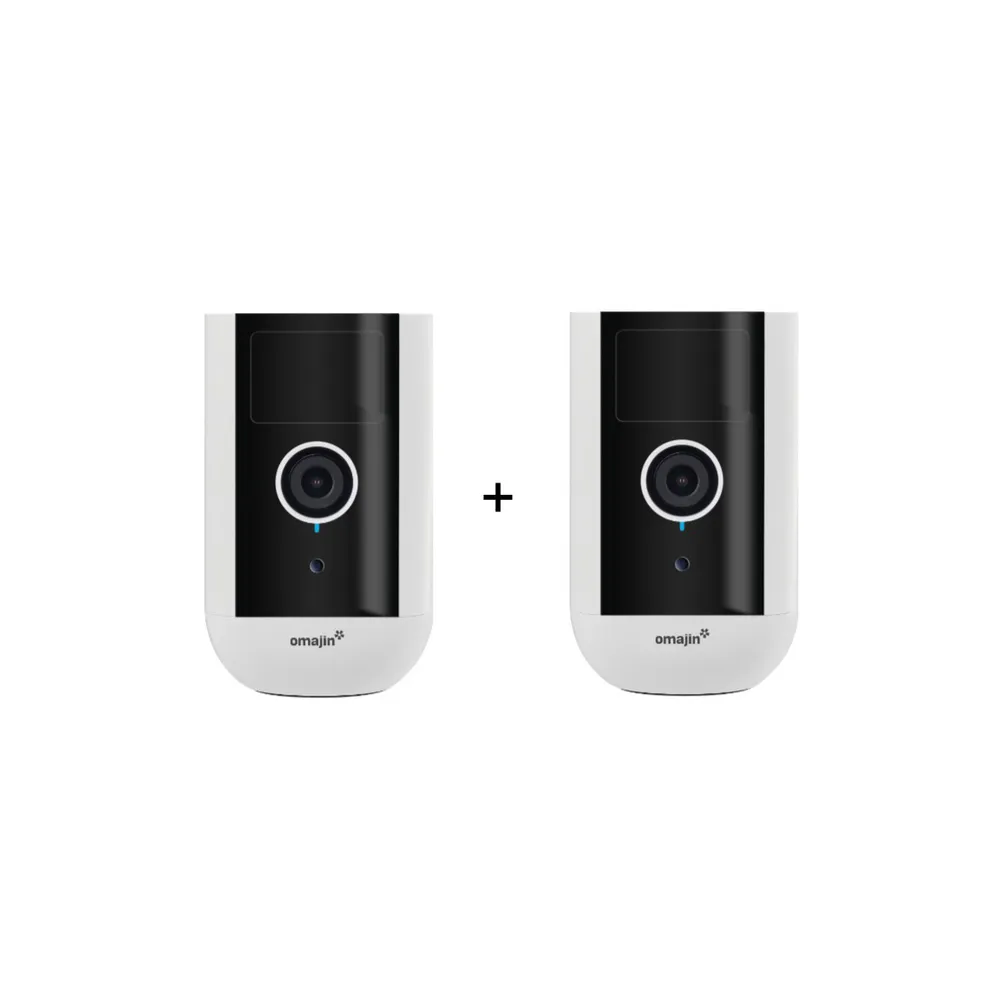 omajin Wireless Security Camera - 2er-Set