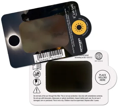 Omegon Sonnenfilter Solar Safe Easy Cam Filter für Smartphones