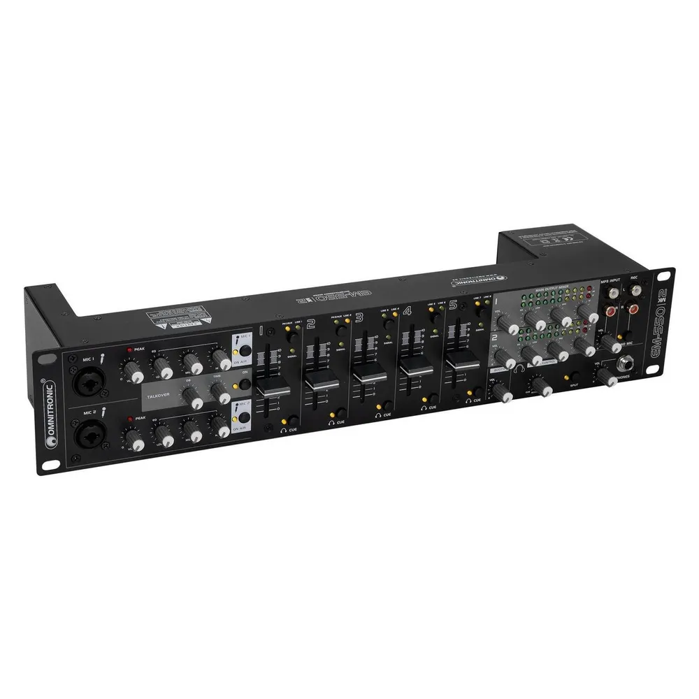 Omnitronic EM-550B MK2 Entertainment-Mixer
