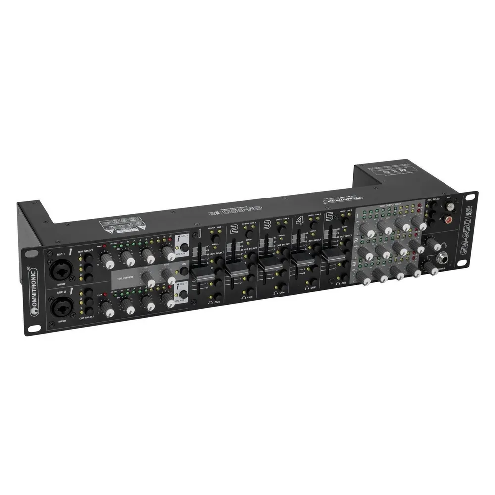 Omnitronic EM-650B MK2 Entertainment-Mixer