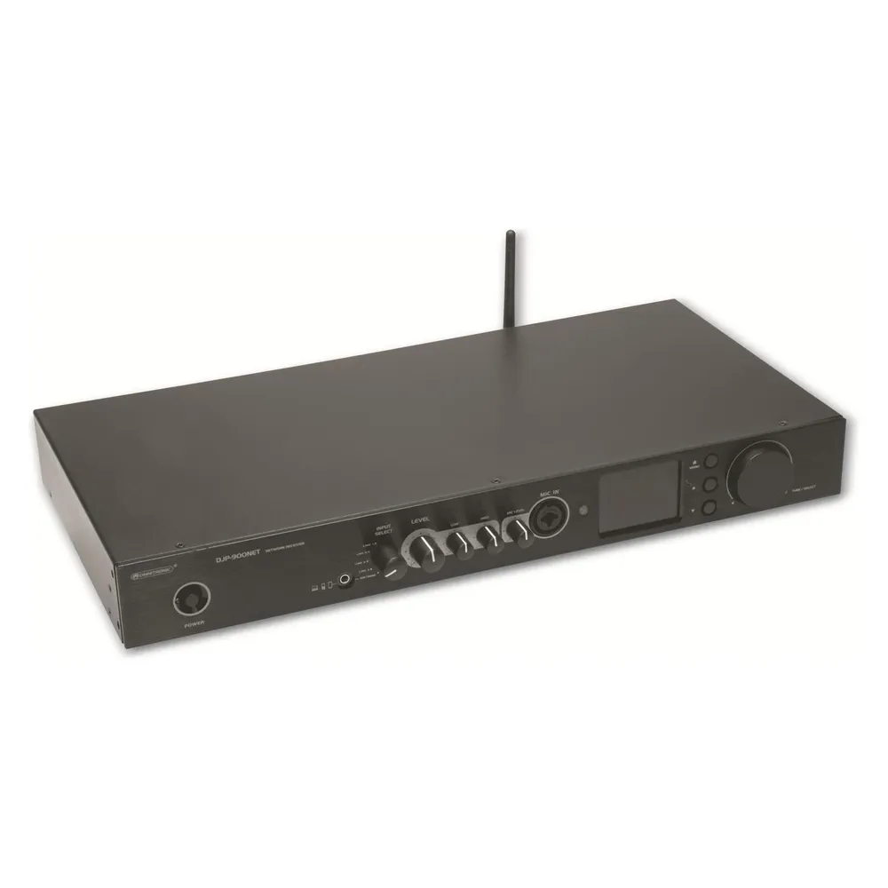Omnitronic DJP-900NET Internetradio HiFi-Tuner Bluetooth, DAB+, Internetradio, WLAN