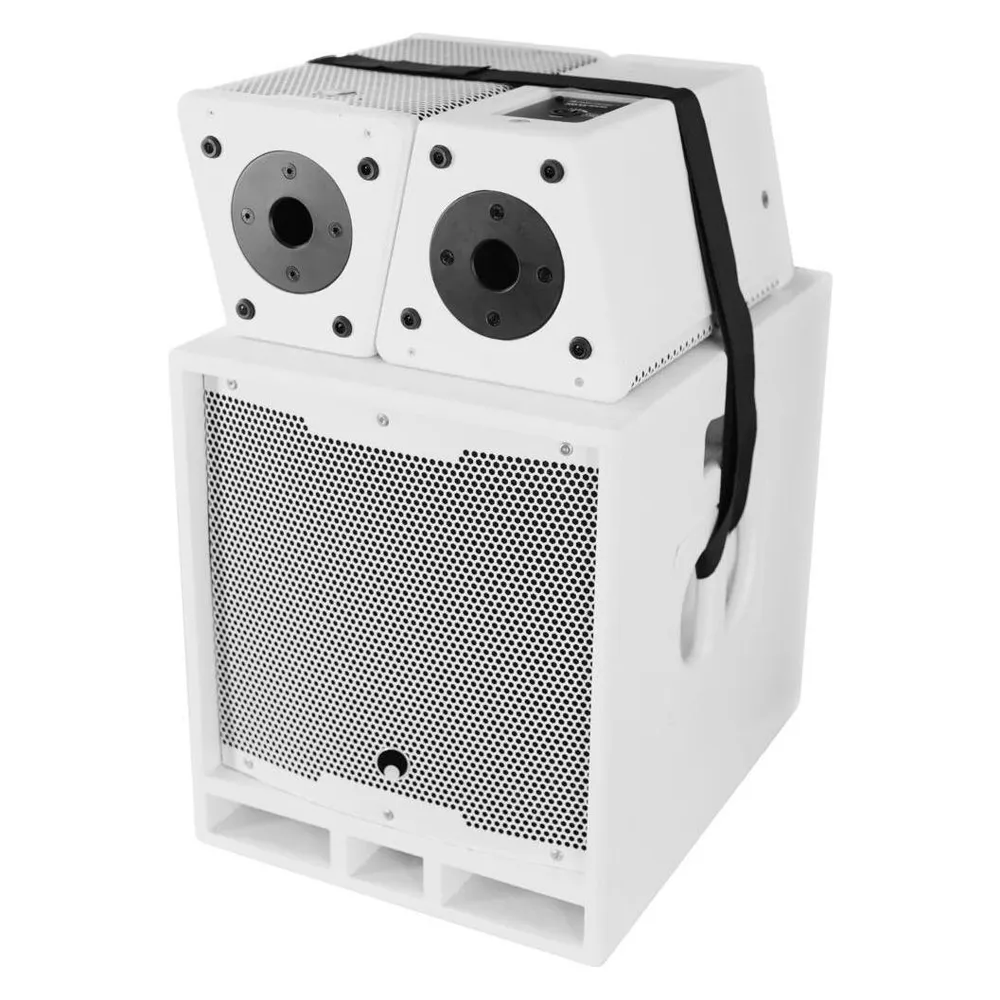 Omnitronic MAXX-1206DSP 2.1 Aktiv-System weiss