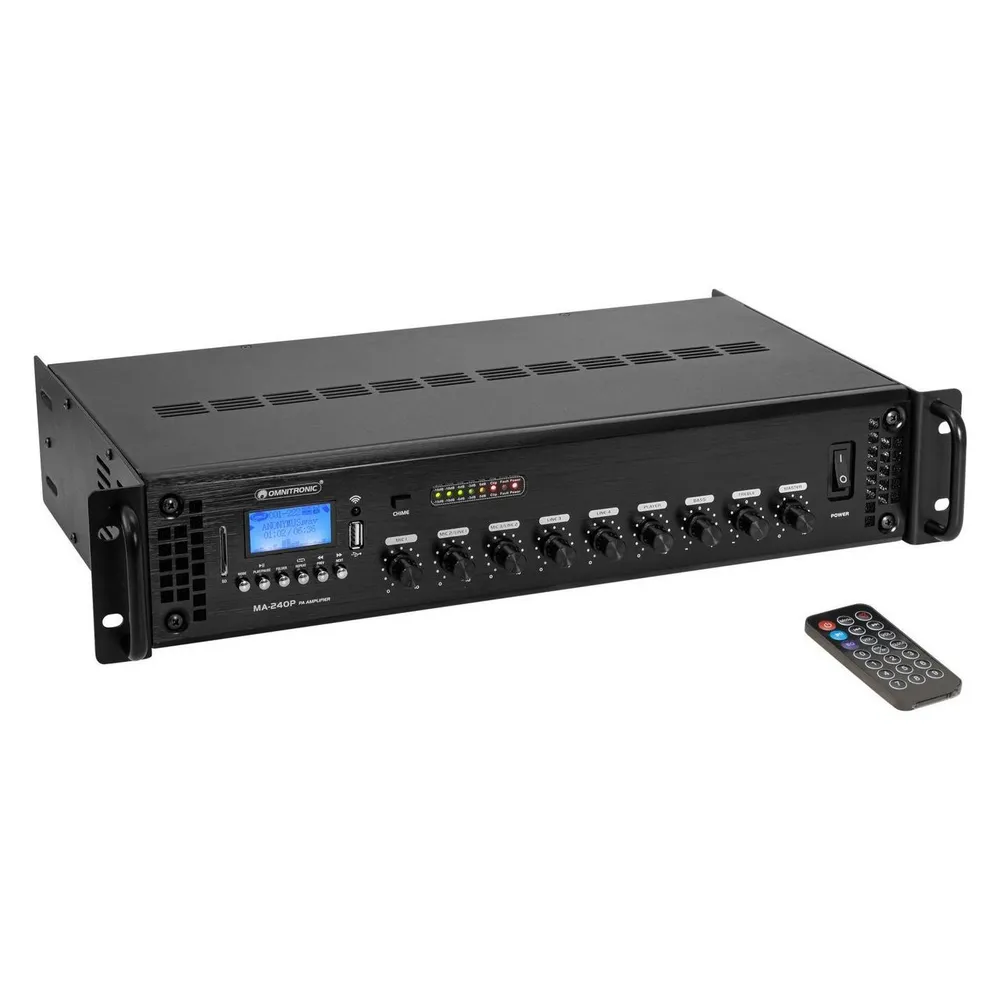 Omnitronic MA-240P ELA-Mischverstärker