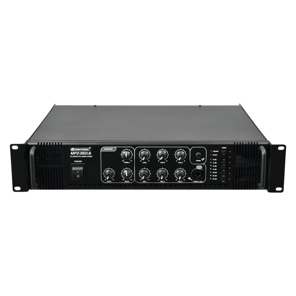 Omnitronic MPZ350.6 Mischverstärker