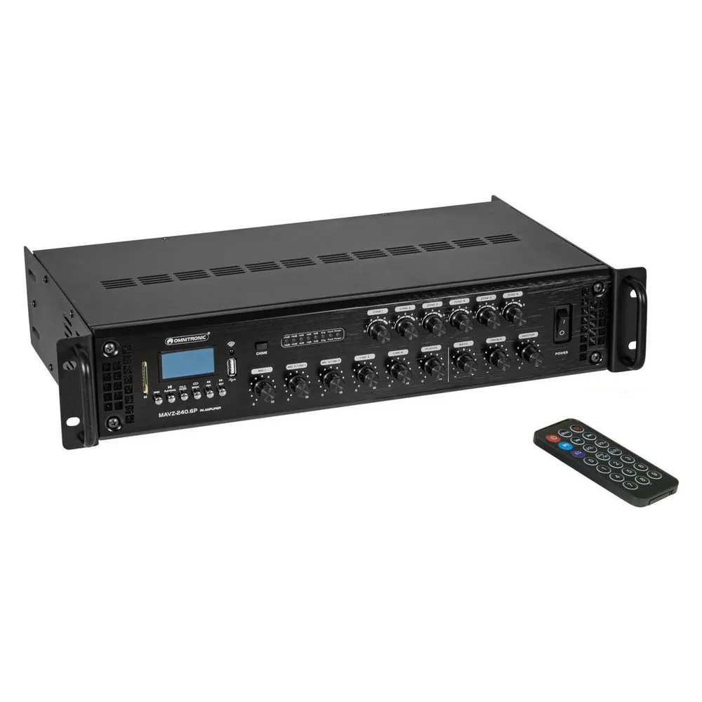 Omnitronic MAVZ-240.6P ELA-Mischverstärker
