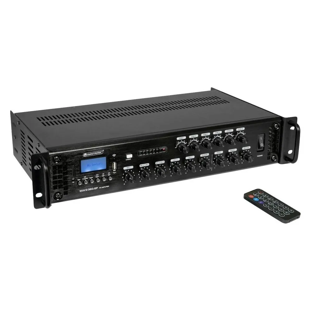 Omnitronic MAVZ-360.6P ELA-Mischverstärker