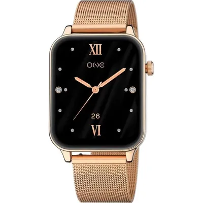 One OSW4197RM61L Bluetooth 44mm Schwarz S/M Damen Smartwatch