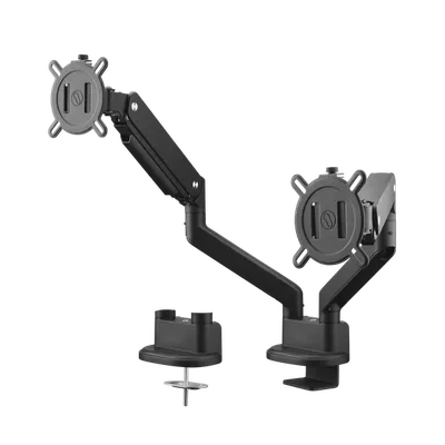 DM4210 MH Universal-Doppelmonitorarm, Schwarz