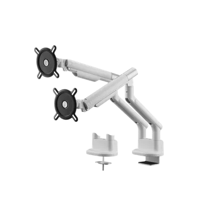 DM7220 MH Design Universal-Doppelmonitorarm, Weiß