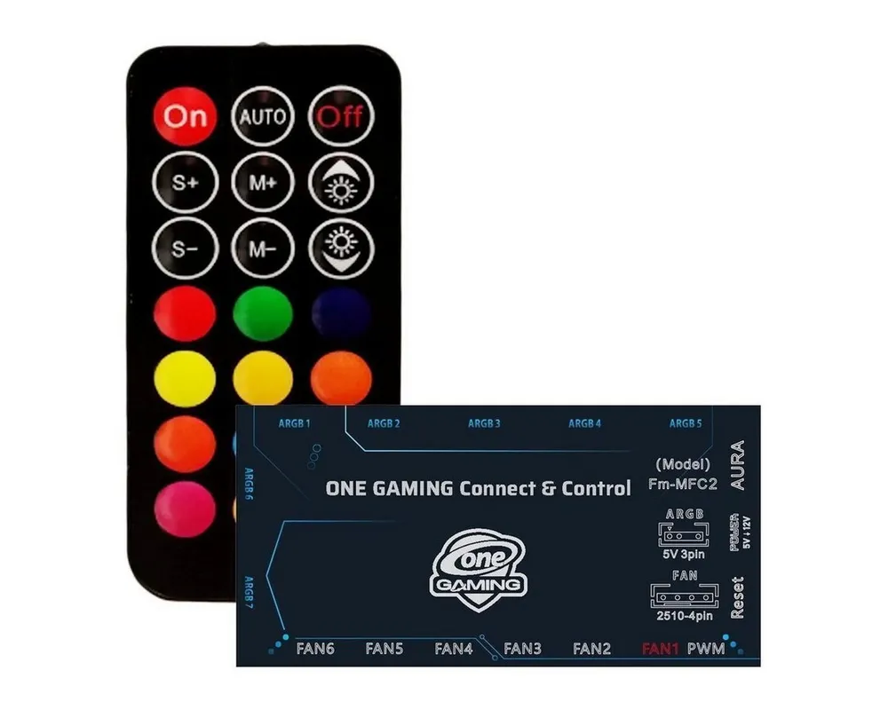 ONE GAMING PC-Gehäuse Lüftersteuerung Connect & Control