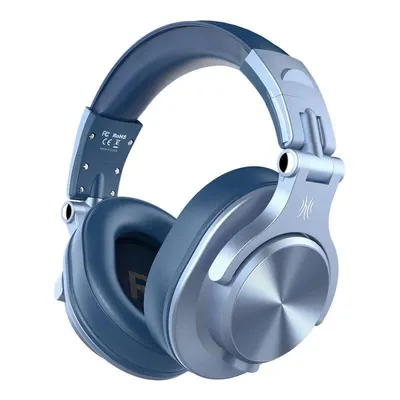 OneOdio A70 kabellose Bluetooth 5.2 Kopfhörer mit Geräuschunterdrückung blau