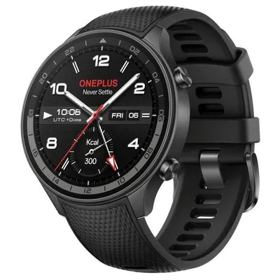 OnePlus Watch 2R Bluetooth GPS NFC 46mm AMOLED Grau Bronze M Wasserdicht 5ATM+IP68 SpO2