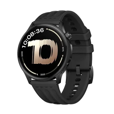 OnePlus Watch Lite Bluetooth GPS NFC 45mm AMOLED Schwarz Größe M 5ATM+IP68 SpO2 Puls