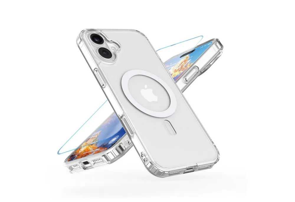 Onestyle Handyhülle Onestyle Magnetische iPhone 16 Hülle (MagSafe-kompatibel), für iPhone 16