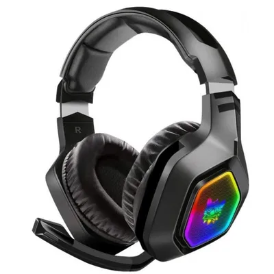 Onikuma K10 RGB Gaming-Kopfhörer Schwarz