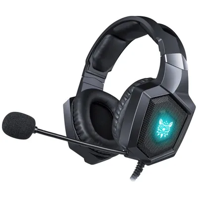 Onikuma K8 RGB Gaming-Kopfhörer Schwarz