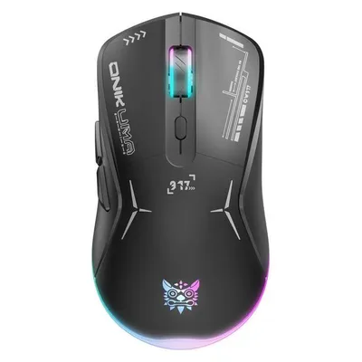 Ratón ONIKUMA CW917 Gaming Wireless 800-4800 DPI Schwarz RGB