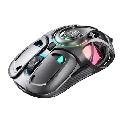 Maus ONIKUMA DM02 Gaming Kabellos 12800 DPI RGB Grau Leicht
