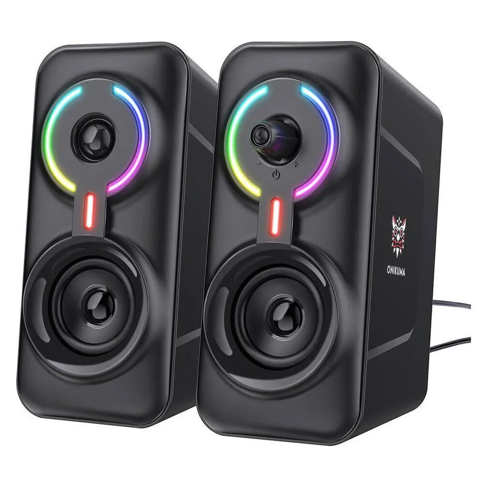 Lautsprecher ONIKUMA Gaming Bluetooth 5.0 10W mit RGB-Beleuchtung