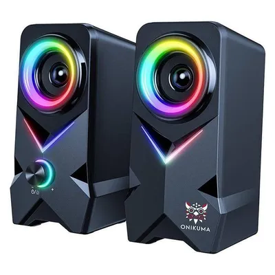 Lautsprecher Onikuma Gaming Bluetooth USB 6W RGB mit Lichtsteuerung