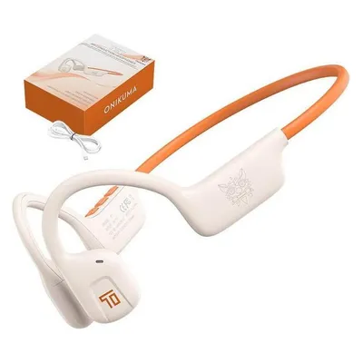ONIKUMA T37 kabellose Bluetooth 5.3 TWS Kopfhörer mit Knochenleitung Weiß