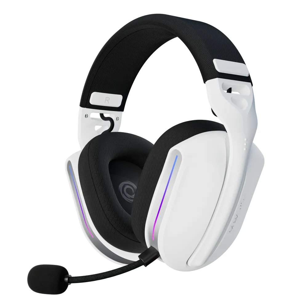 Auriculares ONiVERSE Polaris Inalámbricos y con cable Bluetooth Gaming Micrófono Blanco