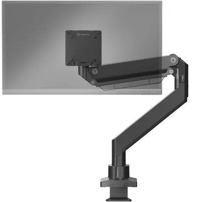 Onkron G130-B Monitorhalterung 17"-57", max. 27 kg, VESA 75x75-200x200, schwarze Gasdruckfeder