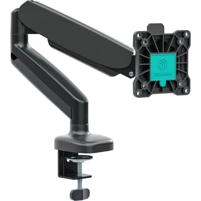 Onkron G80-BLK Schwenkbarer Monitorarm mit Gasfeder, 13–32 Zoll, VESA 100x100, max. 8 kg