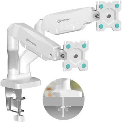 Onkron G160 Schwenkarmhalterung für 2 Monitore 13"-32" VESA 100x100 Max. 6,5 kg