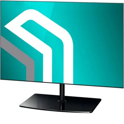 ONKRON TV-Ständer ONKRON 32-75 Zoll, bis 40 kg, PT3-B, (bis 75,00 Zoll, TV Standfuss mit Tischmontage, TV Standfuss mit Tischmontage, schwenkbar -54°...+54°, höhenverstellbar bis 625 mm, 10 mm dick Glas)