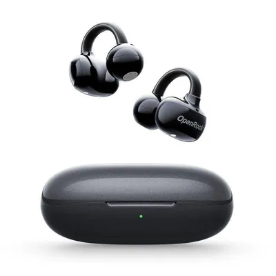 Auriculares OpenRock E inalámbricos Bluetooth deportivos conducción aérea IPX4 negros