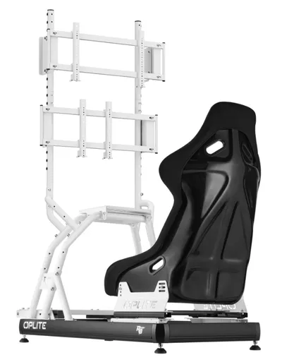 OPLITE Monitor Mount R8 weiß (On Top Single Monitor)