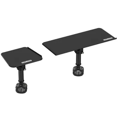 Tastatur- und Mausablage OPLITE OP-R8-MKTB Stahl Schwarz Höhenverstellbar