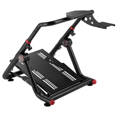 Racing Wheel Stand Oplite 92654 Schwarz Stahl Höhenverstellbar 30 kg
